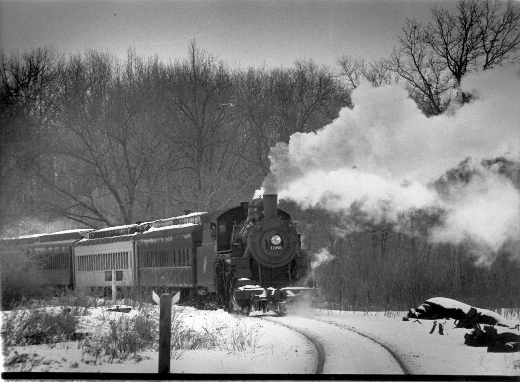 Mid-Continent Railway Museum Steam Engine 1385
